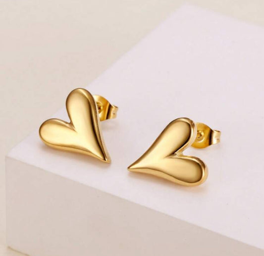 Small Heart Earrings